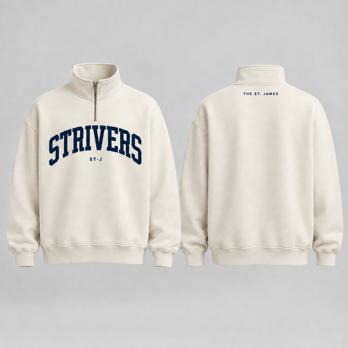 THE ST. JAMES 1/4 SWEATER